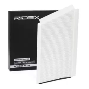 Image of RIDEX Pollen filter 424I0146 Filter, interior air,Cabin filter MERCEDES-BENZ,C-Klasse Limousine (W203),C-Klasse T-modell (S203),CLK (C209)