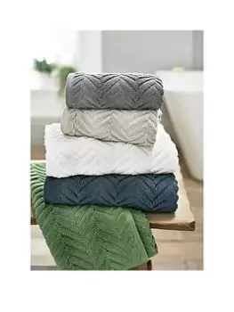 Image of The Lyndon Co Catalonia Bath Towel Sculpted Zero Twist 650Gsm