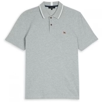 Image of Ted Baker Camden Polo - Lt Grey