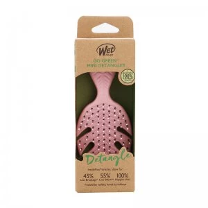 image of Wet Brush Go Green Mini Detangler Pink