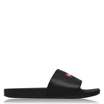 Image of Levis Levis Batwing Sliders Mens - Black