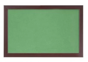 Image of Bi-Office Earth-It Green Felt 120x90cm Cherry Wood 32 mm