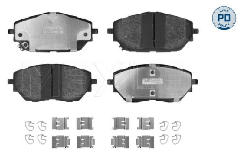 Image of Brake pad set MEYLE 025 227 8218/PD