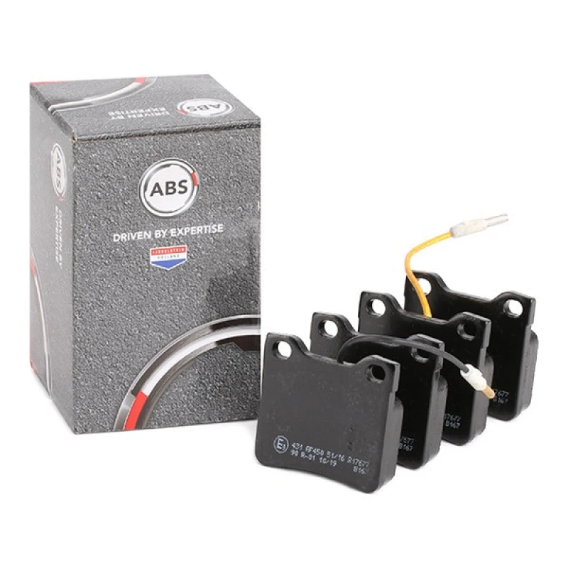 Image of A.B.S. 36683 Brake pad set with integrated wear sensor Brake Pad Set,disc brake (402)
