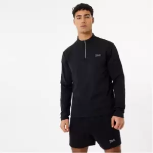 Image of Everlast Half Zip Top - Black