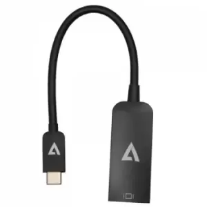 Image of V7 V7USBCDP14 DisplayPort USB Type-C Black