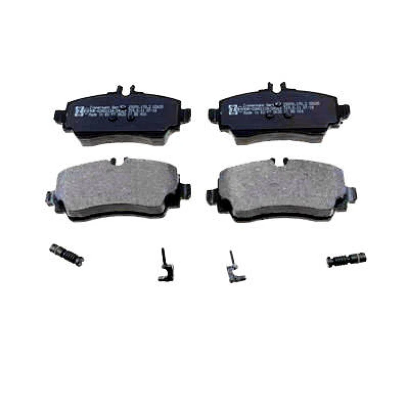 Image of ZIMMERMANN 23070.170.2 Brake pad set Front Axle, incl. wear warning contact, Photo corresponds to scope of supply Brake Pad Set,disc brake (402)