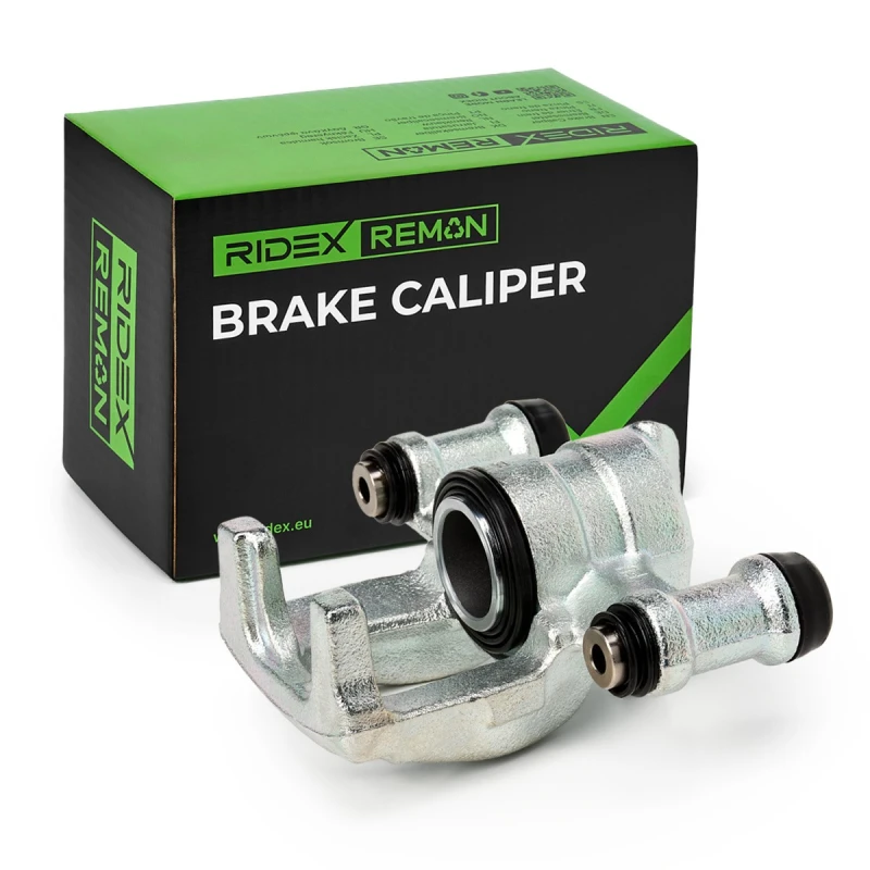 Image of RIDEX REMAN 78B2033R Brake caliper Rear Axle Grey Cast Iron Brake Caliper (78)