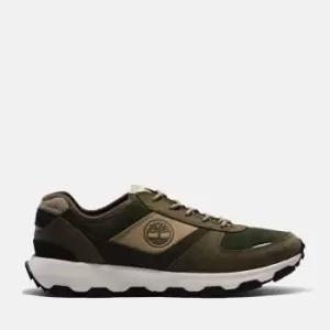 Image of Timberland Winsor Park Trainer For Men In Green Dark Green, Size 8