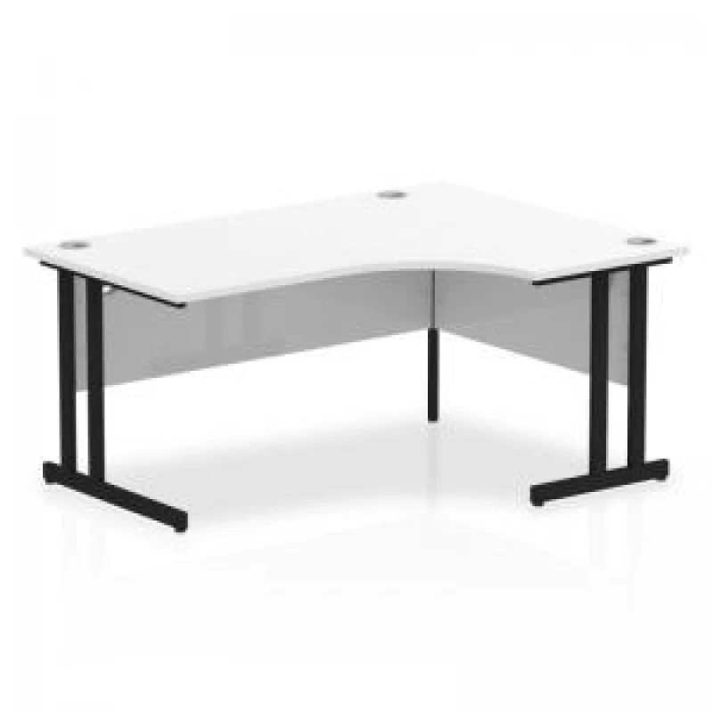 Image of Dynamic Impulse W1600 x D8001200 x H730mm Right Hand Crescent Desk EXR43287DY