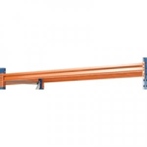 Slingsby Heavy Duty Shelf 25mm ChipboardSteel Supports Orange 379829