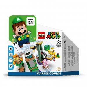 image of LEGO Super Mario Luigi Adventures Starter Course Toy Game (71387)