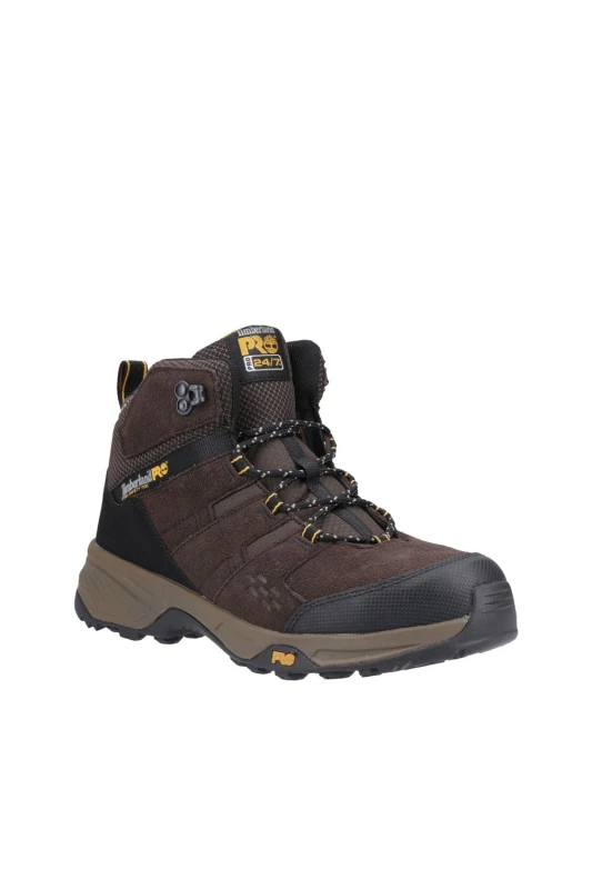 Image of Timberland Pro Mens Switchback Safety Boots UK Size 10.5 (EU 45) Dark brown TIM103-DKBRN-10.5