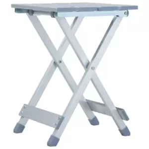 image of Vidaxl Camping Stool Aluminium 28x26x39cm