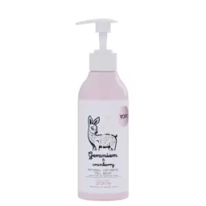 Image of YOPE Natural Intimate Wash Geranium & Cranberry 300ml