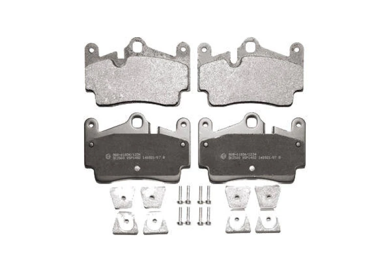 Image of LPR 05P1482 Brake pad set with bolts/screws Brake Pad Set,disc brake (402)