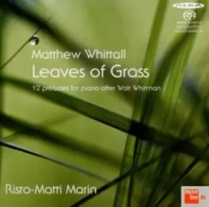 image of Matthew Whittall - Matthew Whittall: Leaves of Grass: 12 Preludes for Piano After Walt Whitman CD Album - Used