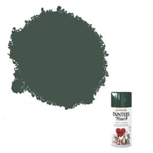 Image of Rust-Oleum Painter's touch Oxford green Gloss Multi-surface Decorative spray Paint 150ml