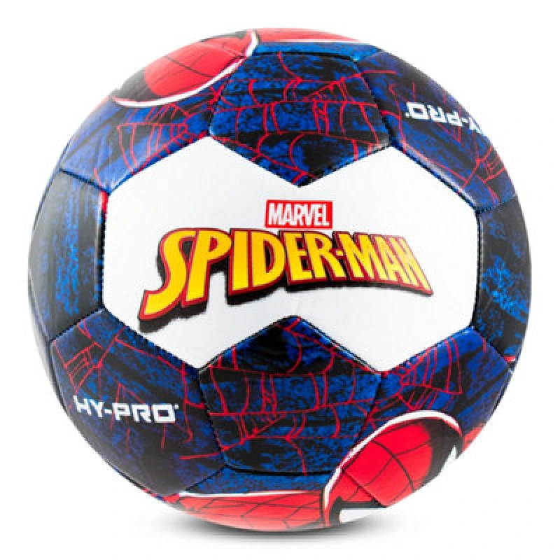 Image of Hy-Pro Spiderman Size 5 Football - Blue