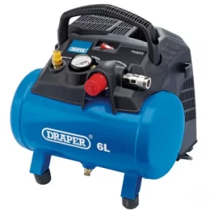 image of Draper 2115 6L Oil-Free Air Compressor (1.2kW)