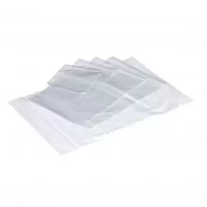 Image of ValueX Polythene Grip Seal Bags Plain 125 x 190mm Box 1000 - 590009