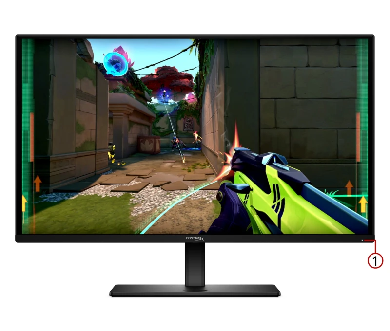 Image of HP HyperX OMEN OLED 27" QHD 500Hz Gaming Monitor - OMEN OLED 27qs