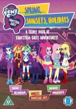 image of My Little Pony Equestria Girls - Spring Sunsets Holidays - DVD