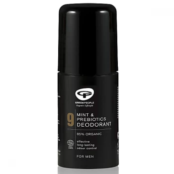 Image of Green People No 9 Mint and Pro Biotics Roll On Deodorant For Him