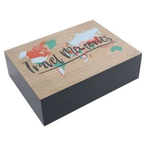 image of Adventure Awaits Travel Memories Box