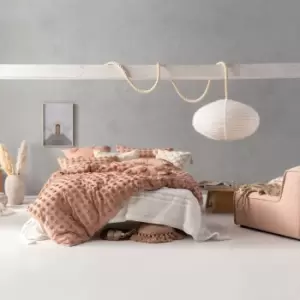 Image of Linen House Haze Super King Duvet Cover Set Cotton Maple