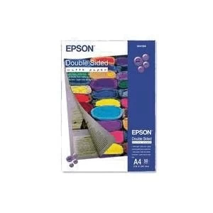 Image of Epson C13S041569 A4 Double Sided Matte Paper 178g x50