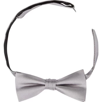 image of Calvin Klein Satin Bow Tie Mens - Df Platinum