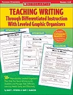 Image of teaching writing through differentiated instruction with leveled graphic or