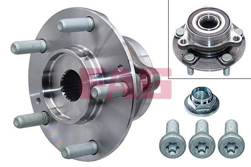 Image of Wheel bearing kit FAG 713 6269 30
