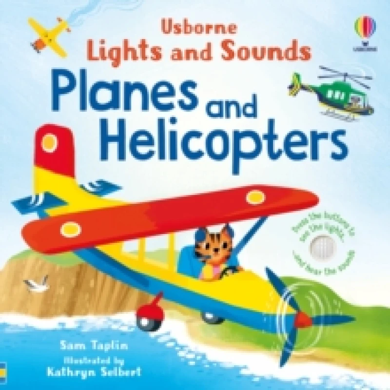 Image of Lights and Sounds Planes and Helicopters Board book