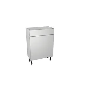 Image of Wickes Vienna Grey Gloss Floorstanding WC Unit - 600 mm