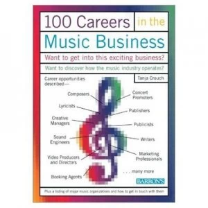 Image of 100 Careers in the Music Business by Tanja Crouch Book