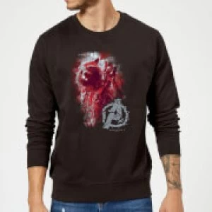 Image of Avengers Endgame Rocket Brushed Sweatshirt - Black