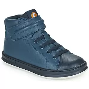 image of Camper RUNNER boys's Childrens Shoes (High-top Trainers) in Blue. Sizes available:10 kid,10.5 kid,11 kid,12 kid,13 kid,13.5 kid,1.5 kid,2 kid