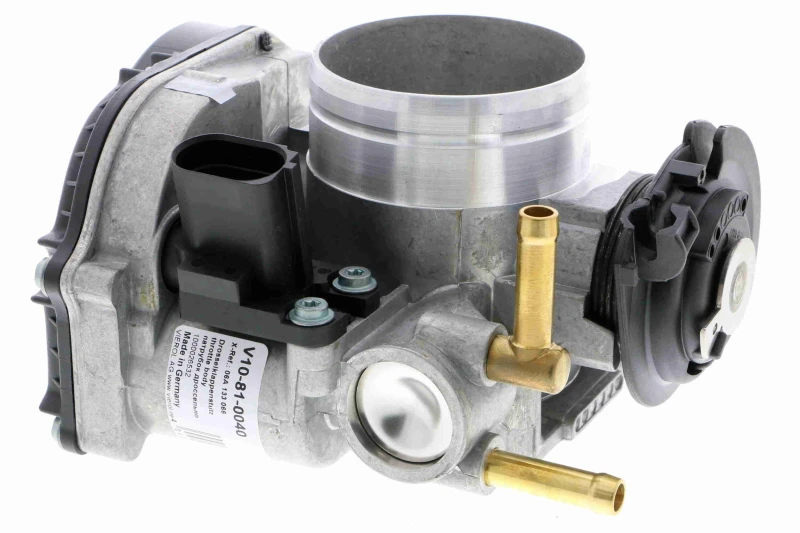 Image of VEMO V10-81-0040 Throttle Control Unit/Software must be trained/updated, Ø: 56mm, without gasket/seal, Original VEMO Quality Throttle body (158)