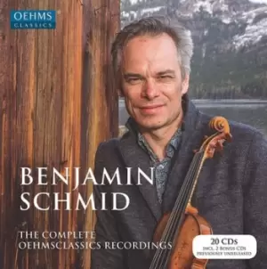 Image of Benjamin Schmid The Complete OehmsClassics Recordings by Benjamin Schmid CD Album