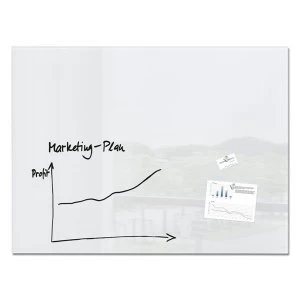Image of Sigel Magnetic Tempered Glass Whiteboard Artverum 1200x900 Super White
