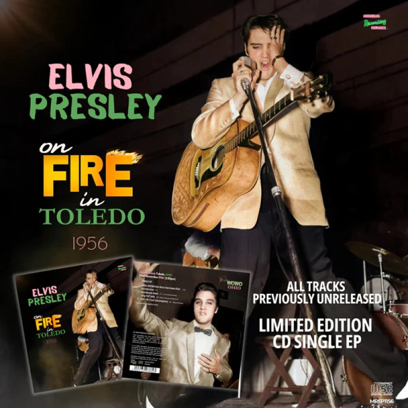 Image of On Fire in Toledo 1956 Vinyl