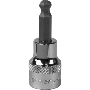 Image of Sealey 3/8" Drive Ball End Hexagon Socket Bit 3/8" 6mm