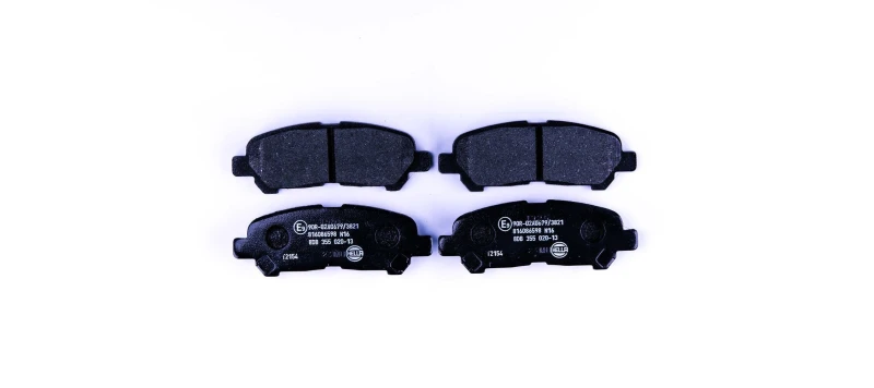 Image of HELLA Brake pad set HELLA 8DB 355 020-131
