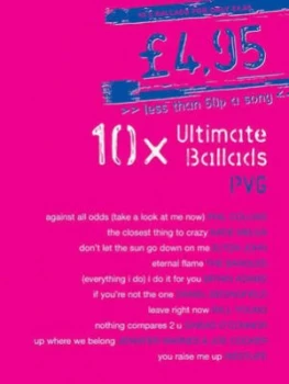 Image of Gbp4.95 - 10 Ultimate Ballads Paperback