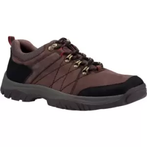 image of Cotswold Mens Toddington Lace Up Leather Walking Shoes UK Size 11 (EU 45)