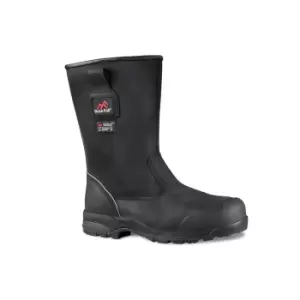 image of Rock Fall RF040 Manitoba Freezer Black Rigger Safety Boot Size 3