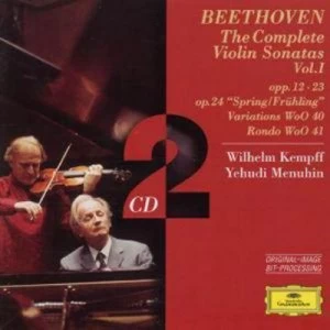 image of Beethoven Violin Sonatas Vol1 by Ludwig van Beethoven CD Album