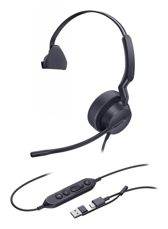 Image of Yealink UH42 Mono UC USB-C/A Headset
